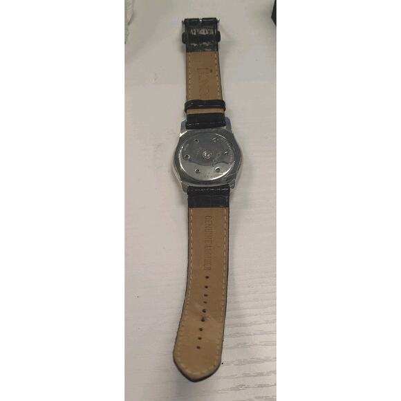 Honora Watch Mother Of Pearl Floating Pearls Leather 35mm Fits7 -9" New Battery - Picture 5 of 6